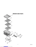 Предварительный просмотр 10 страницы KitchenAid KSSS42MWX00 Parts List