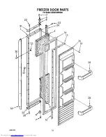 Предварительный просмотр 16 страницы KitchenAid KSSS42MWX00 Parts List