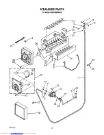 Предварительный просмотр 29 страницы KitchenAid KSSS42MWX00 Parts List