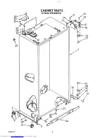 Предварительный просмотр 2 страницы KitchenAid KSSS42MWX01 Parts List