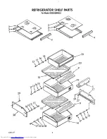 Предварительный просмотр 8 страницы KitchenAid KSSS42MWX01 Parts List