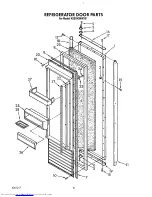 Предварительный просмотр 12 страницы KitchenAid KSSS42MWX01 Parts List