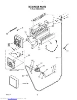 Предварительный просмотр 29 страницы KitchenAid KSSS42MWX01 Parts List