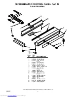 Предварительный просмотр 7 страницы KitchenAid KSSS42QDW03 Parts List