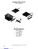 Предварительный просмотр 11 страницы KitchenAid KSSS42QDW03 Parts List