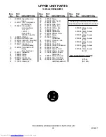 Предварительный просмотр 22 страницы KitchenAid KSSS42QDW03 Parts List