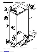 Предварительный просмотр 1 страницы KitchenAid KSSS42QDX03 Parts List