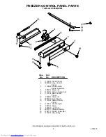 Предварительный просмотр 8 страницы KitchenAid KSSS42QDX03 Parts List