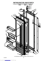 Предварительный просмотр 15 страницы KitchenAid KSSS42QJB00 Parts List