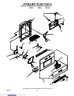 Предварительный просмотр 19 страницы KitchenAid KSSS42QJB00 Parts List