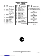 Предварительный просмотр 22 страницы KitchenAid KSSS42QJX00 Parts List