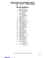 Preview for 14 page of KitchenAid KSSS42QKB00 Parts List