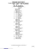 Preview for 18 page of KitchenAid KSSS42QKB01 Parts List