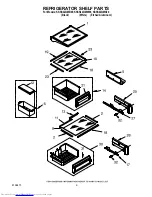 Предварительный просмотр 9 страницы KitchenAid KSSS42QMB00 Parts List