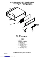 Предварительный просмотр 8 страницы KitchenAid KSSS42QMB03 Parts List