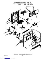 Предварительный просмотр 19 страницы KitchenAid KSSS42QMB03 Parts List