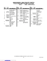 Preview for 20 page of KitchenAid KSSS42QMB03 Parts List