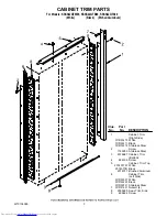 Предварительный просмотр 3 страницы KitchenAid KSSS42QTB00 Parts List