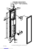 Предварительный просмотр 17 страницы KitchenAid KSSS42QTB00 Parts List