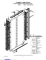 Preview for 3 page of KitchenAid KSSS42QTB02 Parts List