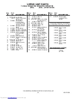 Preview for 22 page of KitchenAid KSSS42QTB02 Parts List