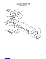 Preview for 9 page of KitchenAid KSSS48DAW01 Parts List