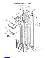 Preview for 15 page of KitchenAid KSSS48DAW01 Parts List