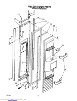 Preview for 19 page of KitchenAid KSSS48DAW01 Parts List