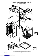 Предварительный просмотр 19 страницы KitchenAid KSSS48DAW03 Parts List