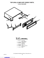 Предварительный просмотр 25 страницы KitchenAid KSSS48DAW03 Parts List