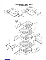 Предварительный просмотр 11 страницы KitchenAid KSSS48DAX01 Parts List