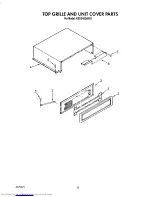 Предварительный просмотр 34 страницы KitchenAid KSSS48DAX01 Parts List