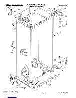 Предварительный просмотр 1 страницы KitchenAid KSSS48DBW00 Parts List