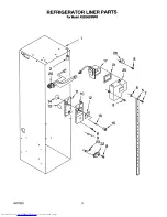 Предварительный просмотр 5 страницы KitchenAid KSSS48DBW00 Parts List