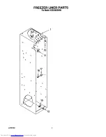 Предварительный просмотр 7 страницы KitchenAid KSSS48DBW00 Parts List