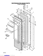 Предварительный просмотр 13 страницы KitchenAid KSSS48DBW00 Parts List