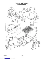 Предварительный просмотр 19 страницы KitchenAid KSSS48DBW00 Parts List