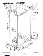 Preview for 1 page of KitchenAid KSSS48DBX00 Parts List