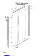 Preview for 3 page of KitchenAid KSSS48DBX00 Parts List