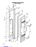 Preview for 15 page of KitchenAid KSSS48DBX00 Parts List