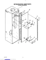 Предварительный просмотр 8 страницы KitchenAid KSSS48DWW00 Parts List