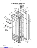 Предварительный просмотр 16 страницы KitchenAid KSSS48DWW00 Parts List