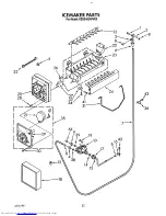 Предварительный просмотр 33 страницы KitchenAid KSSS48DWW00 Parts List