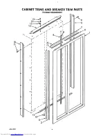 Предварительный просмотр 4 страницы KitchenAid KSSS48DWW01 Parts List