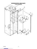 Предварительный просмотр 8 страницы KitchenAid KSSS48DWW01 Parts List