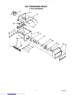 Предварительный просмотр 10 страницы KitchenAid KSSS48DWW01 Parts List