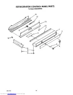 Предварительный просмотр 12 страницы KitchenAid KSSS48DWX00 Parts List