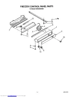 Предварительный просмотр 14 страницы KitchenAid KSSS48DWX00 Parts List