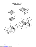 Предварительный просмотр 18 страницы KitchenAid KSSS48DWX00 Parts List