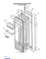 Предварительный просмотр 20 страницы KitchenAid KSSS48DWX00 Parts List